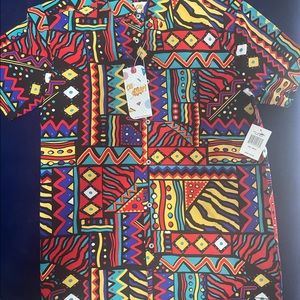 Oh Snap by Drill Company Collection 80 Style Button Up